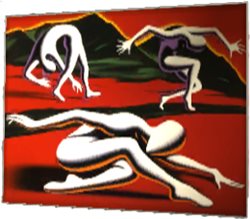 Antonioni's Desert Nightmare, Kostabi